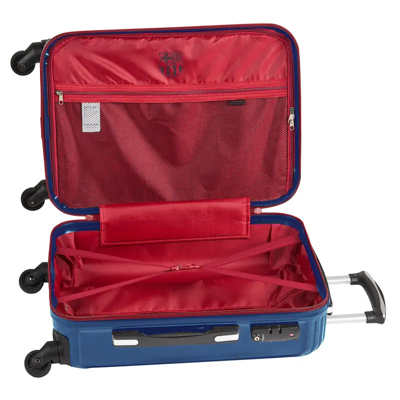 F.C. Barcelona ABS trolley suitcase 55cm 4 wheels product photo