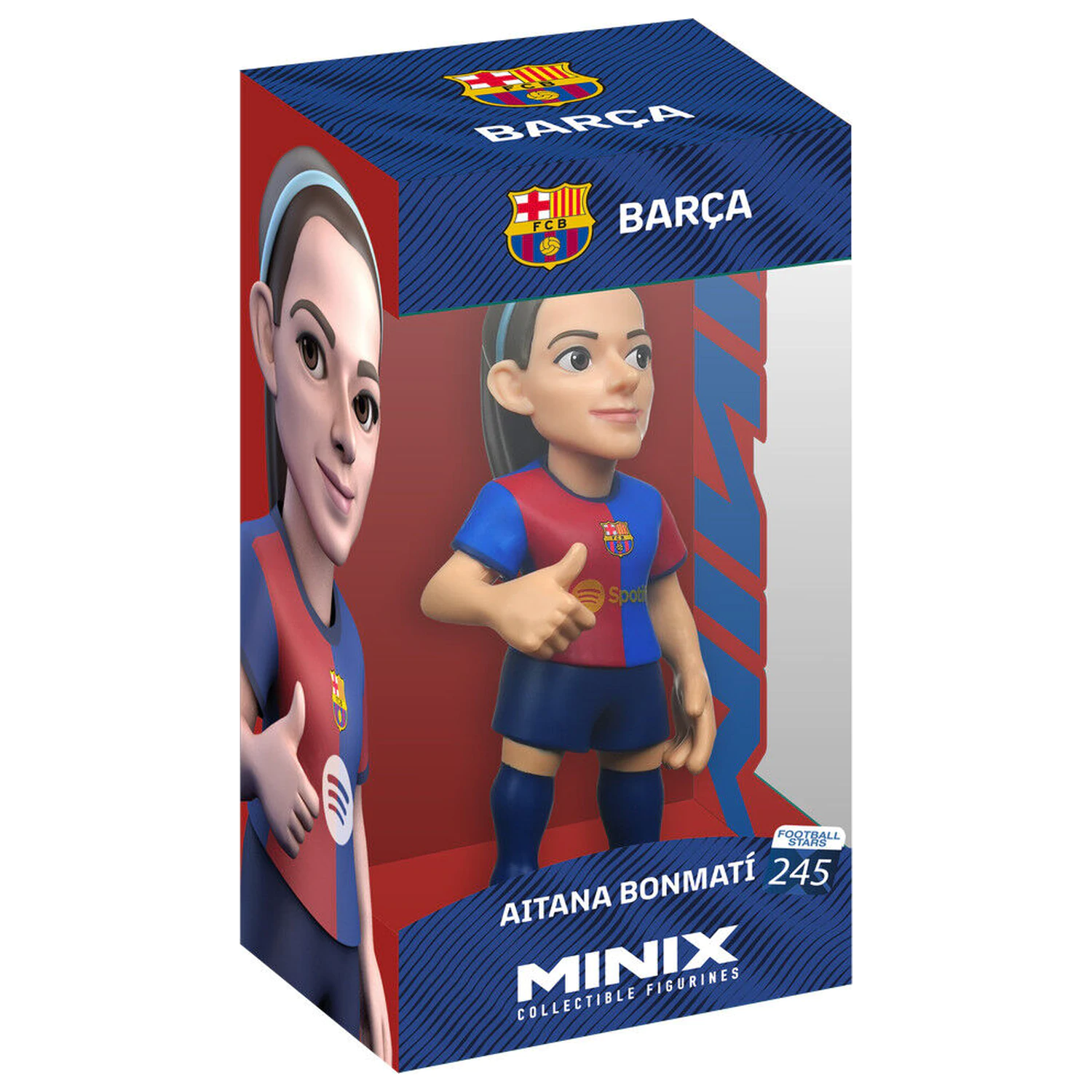 F.C. Barcelona Aitana Bonmati figure minix 12cm product photo