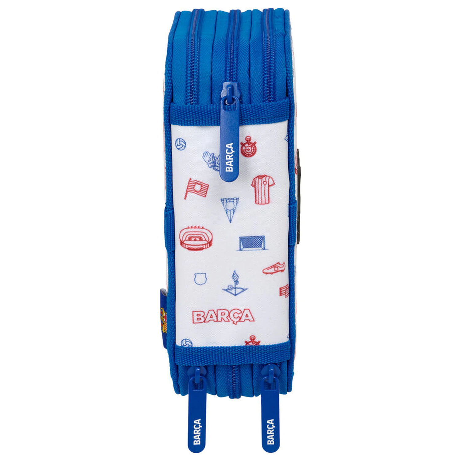 F.C. Barcelona Baby triple pencil case 37pcs product photo