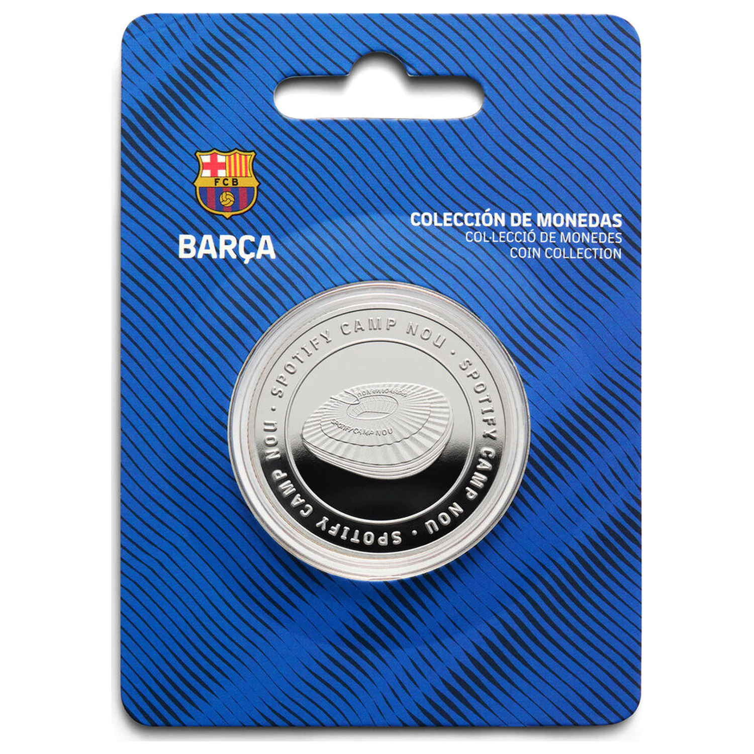 F.C. Barcelona Camp Nou commemorative coin product photo