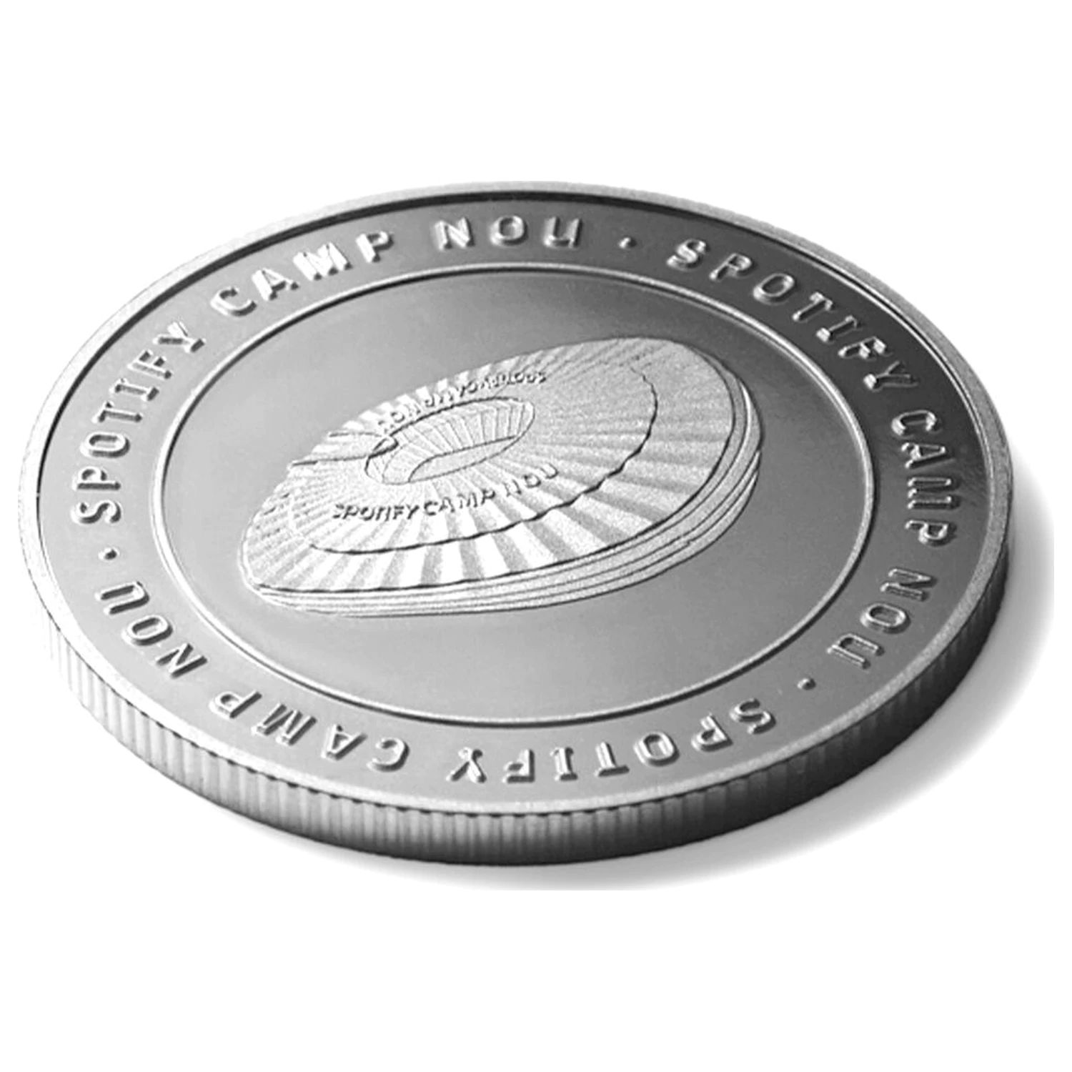 F.C. Barcelona Camp Nou commemorative coin product photo