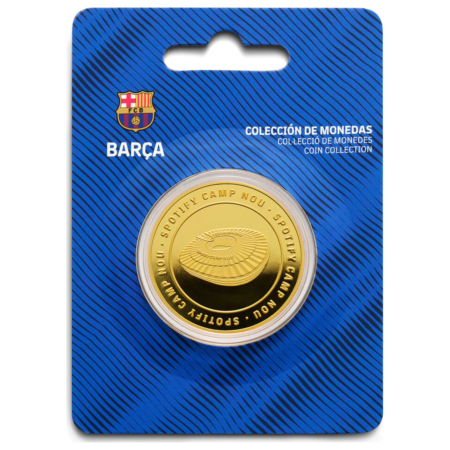 F.C. Barcelona Camp Nou commemorative coin product photo