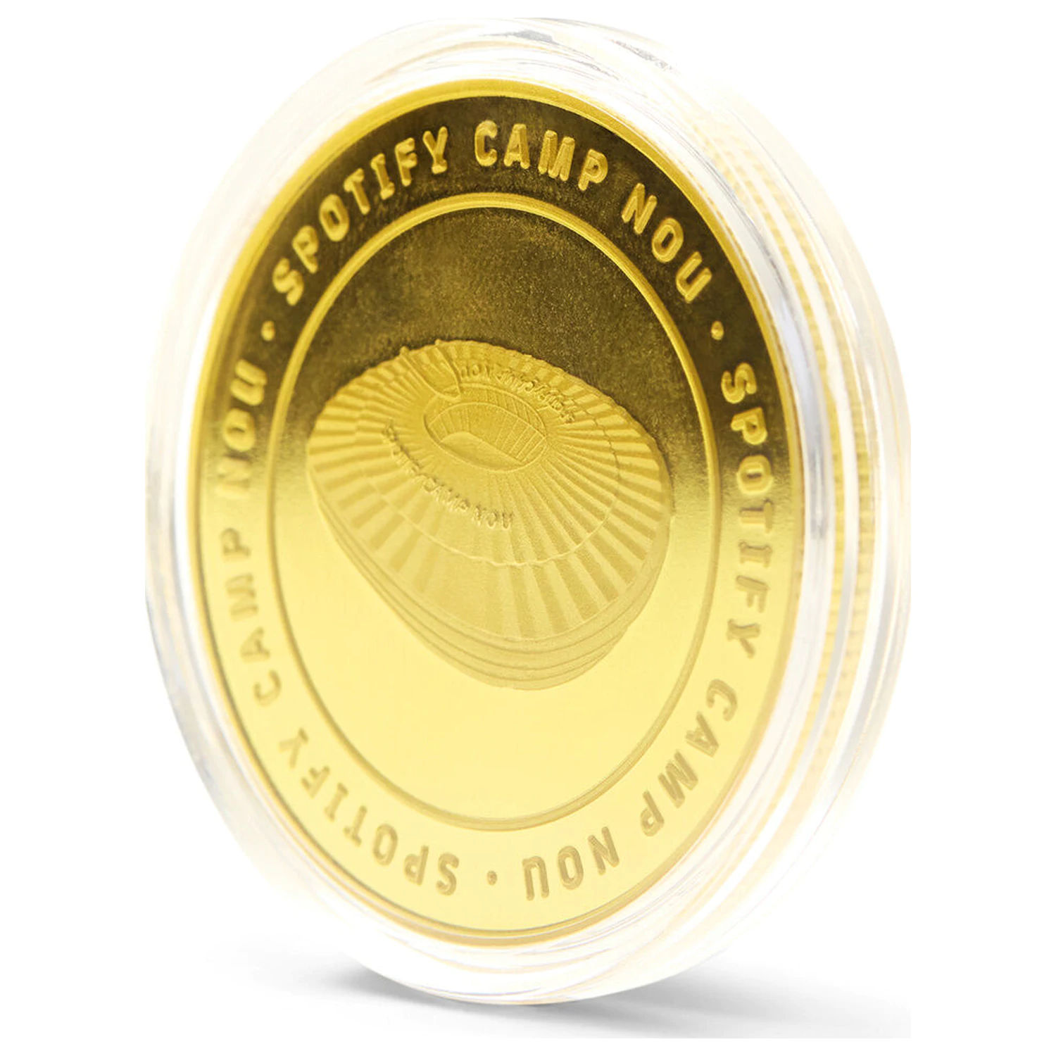F.C. Barcelona Camp Nou commemorative coin product photo