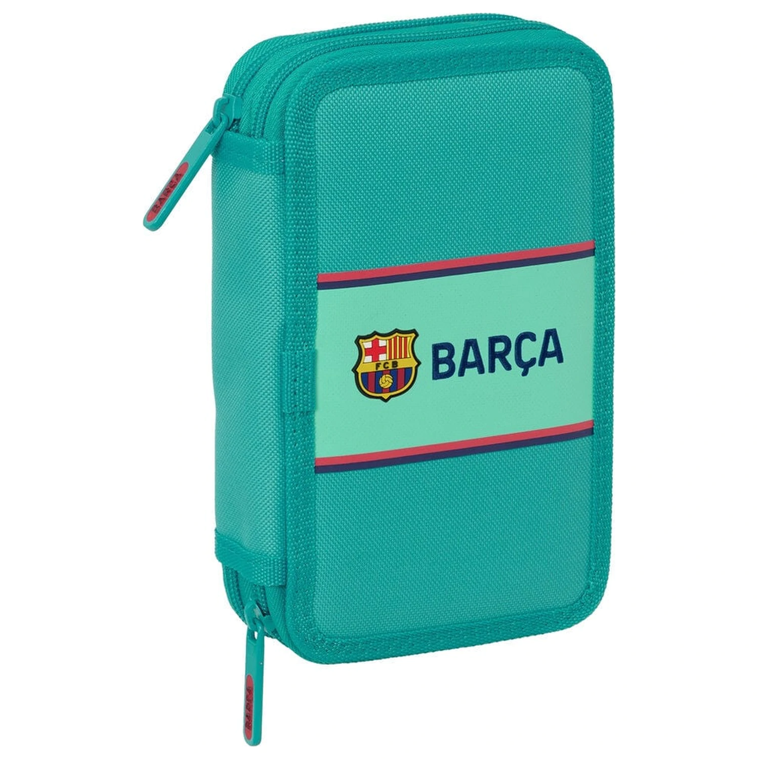 F.C. Barcelona double pencil case 29pcs product photo