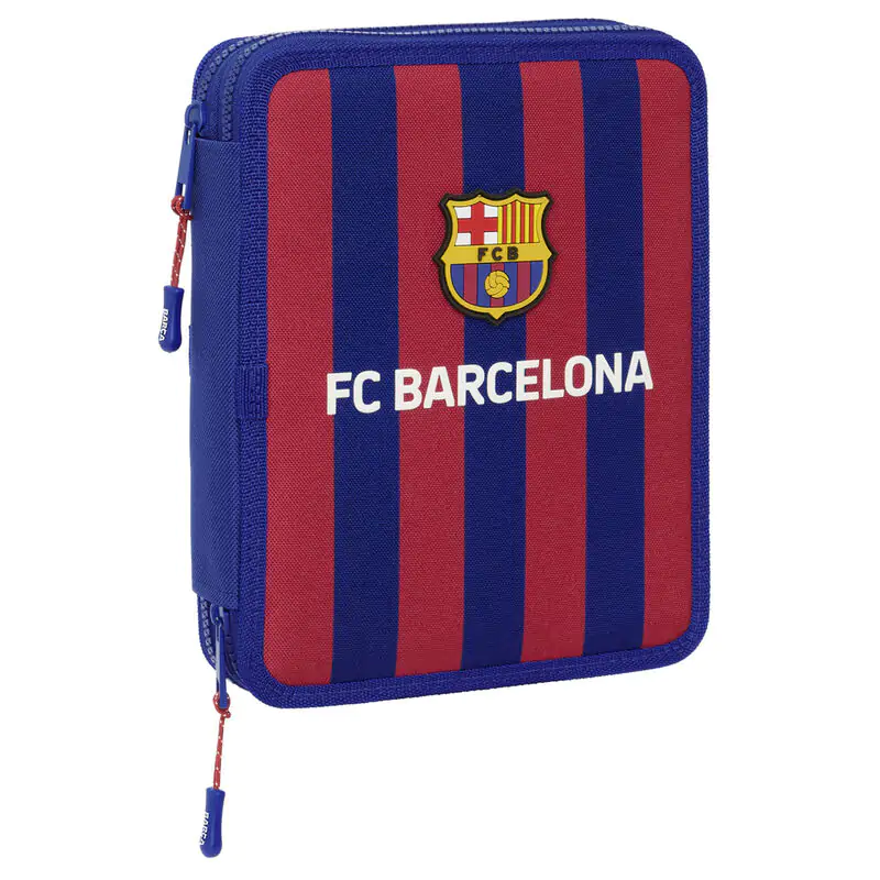 F.C Barcelona double pencil case 56pcs termékfotó