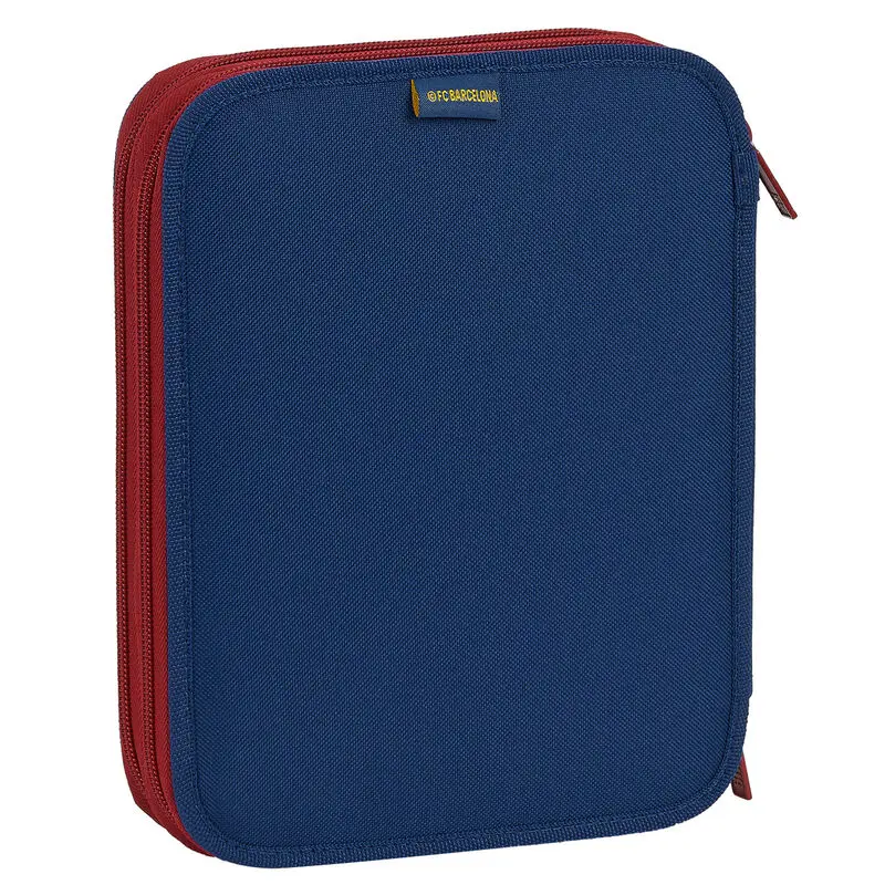 F.C. Barcelona double pencil case 56pcs product photo