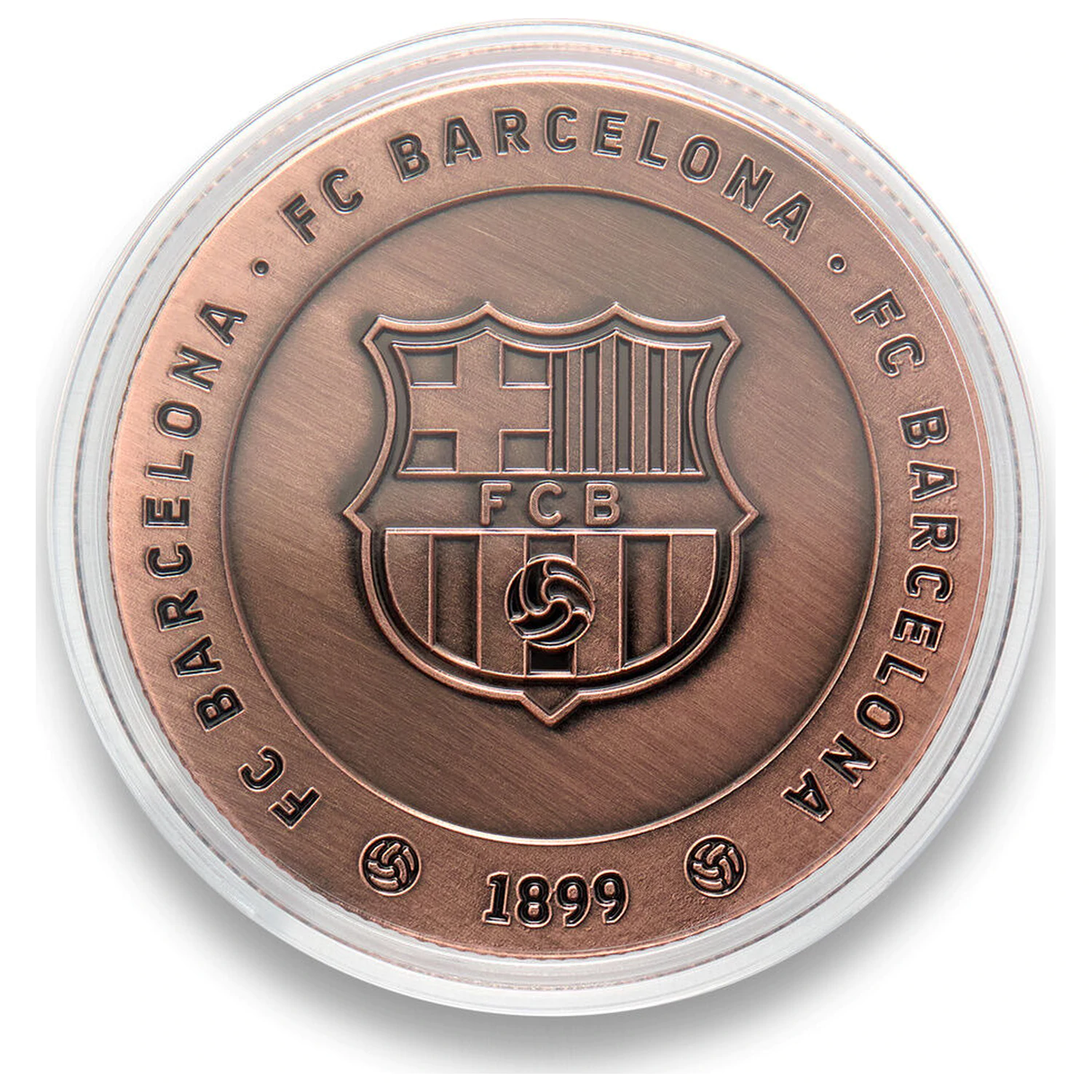 F.C. Barcelona Forza Barca commemorative coin product photo
