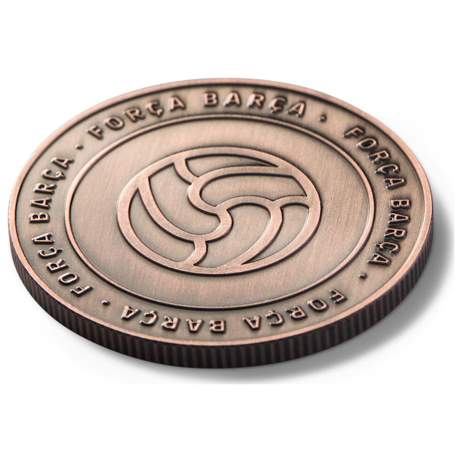 F.C. Barcelona Forza Barca commemorative coin product photo