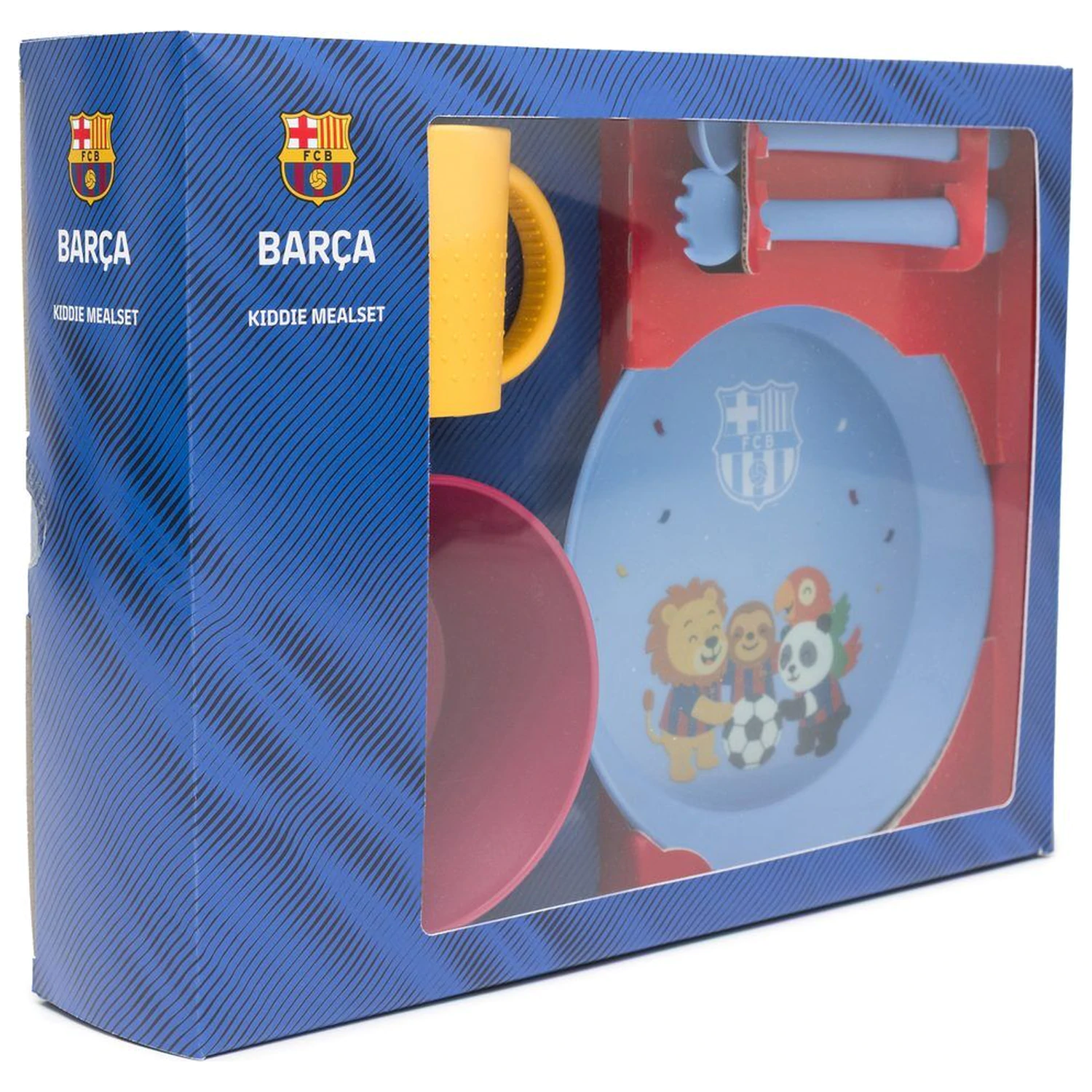 F.C. Barcelona children's dinnerware set product photo