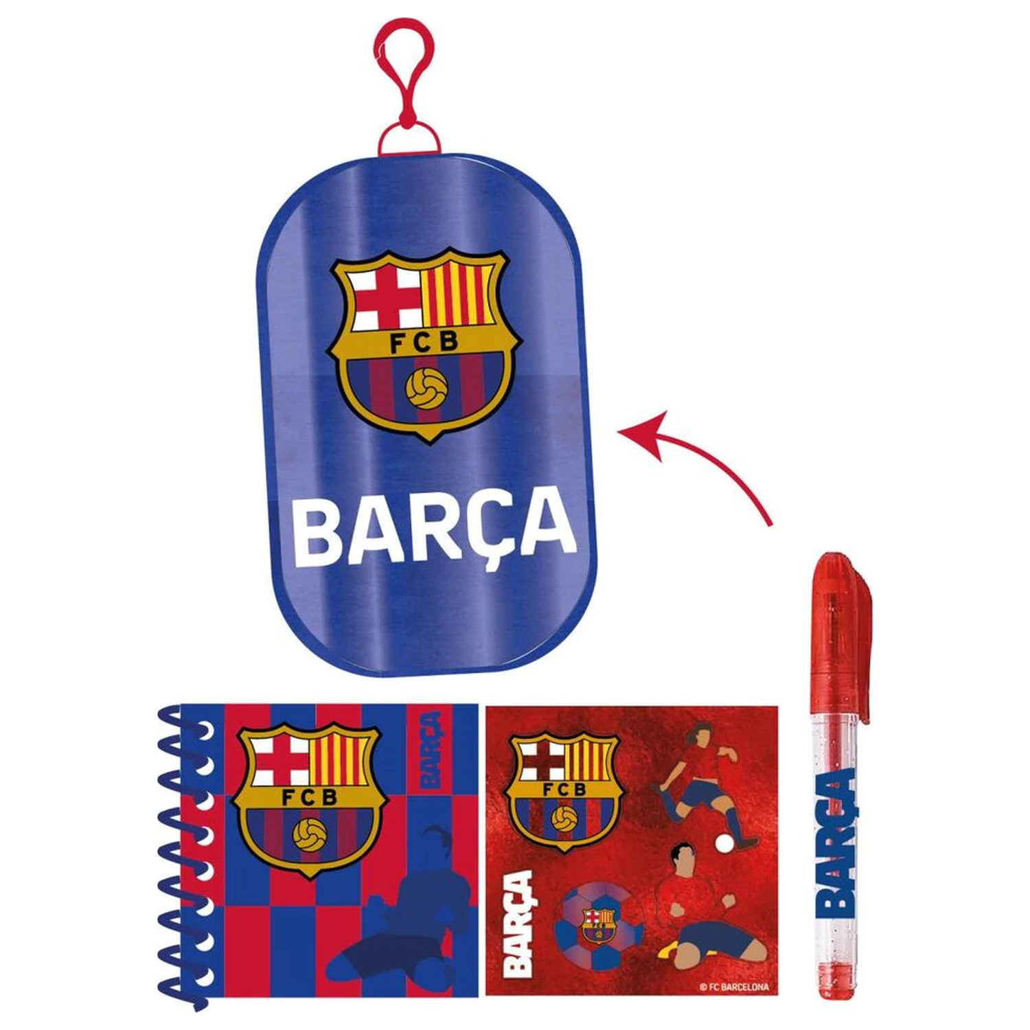 F.C. Barcelona stationary set product photo
