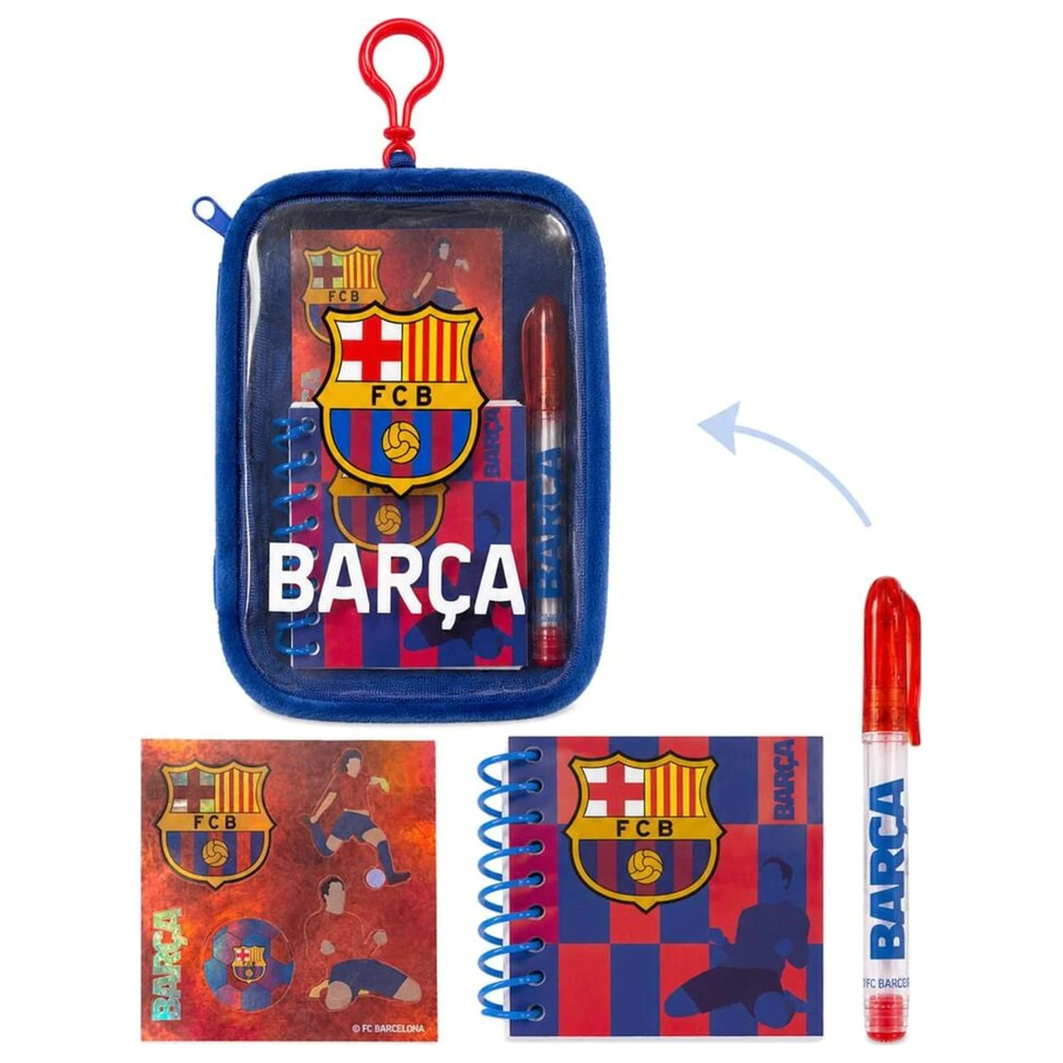 F.C. Barcelona stationary set product photo