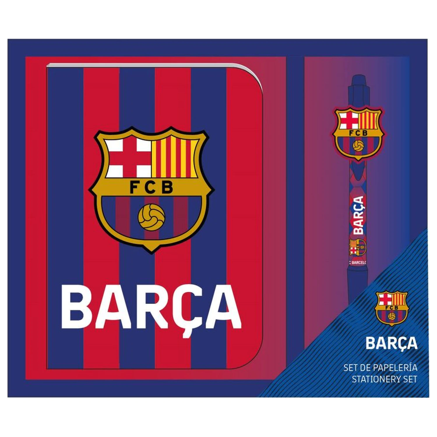 F.C. Barcelona Diary + pen product photo