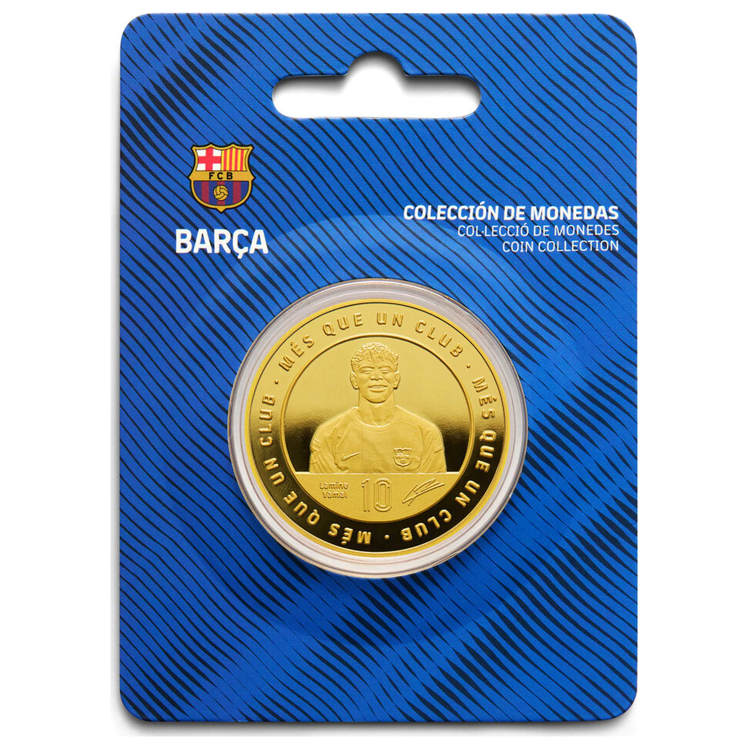 F.C. Barcelona Lamine Yamal commemorative coin product photo