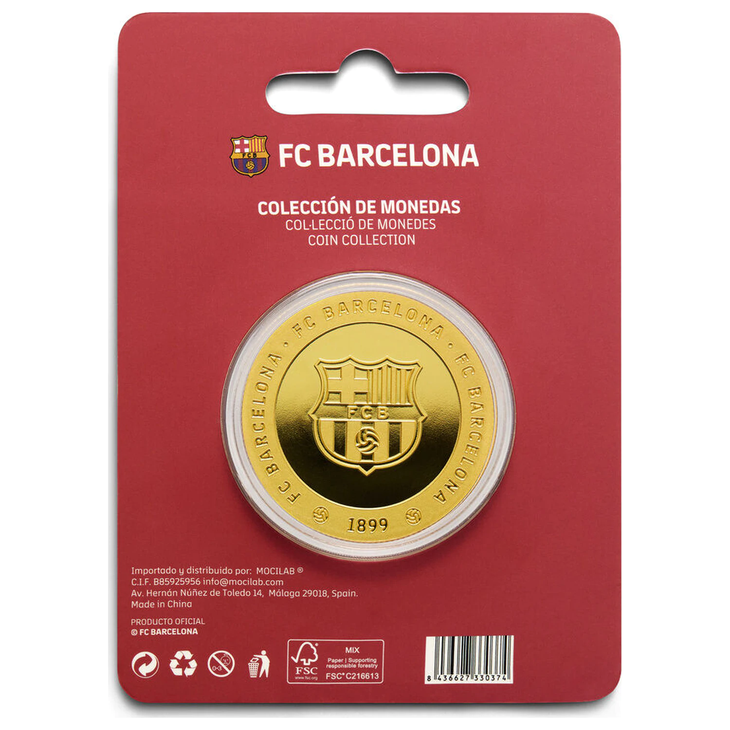 F.C. Barcelona Lamine Yamal commemorative coin product photo