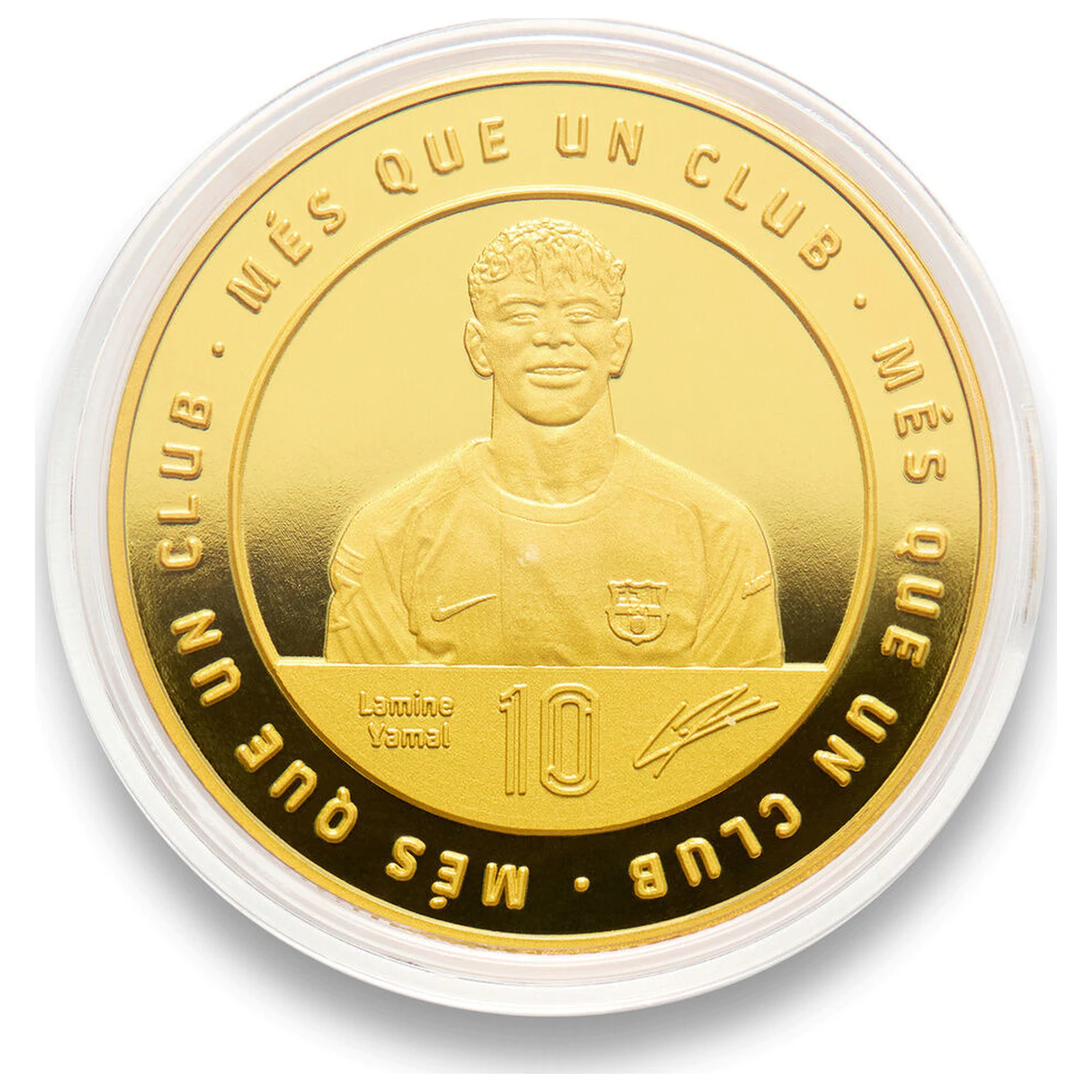 F.C. Barcelona Lamine Yamal commemorative coin product photo