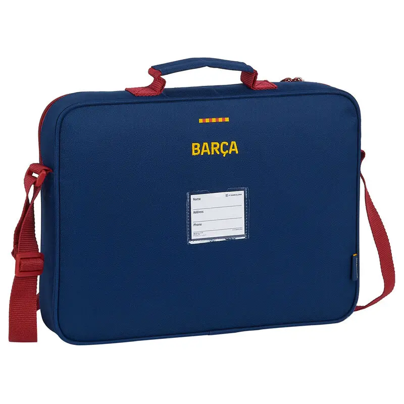 F.C. Barcelona school briefcase product photo