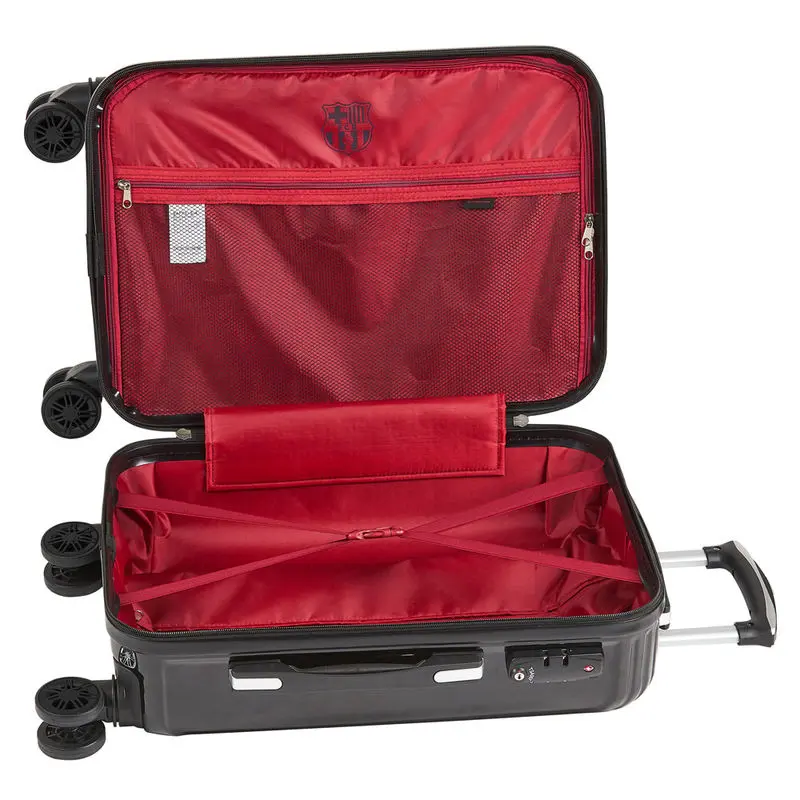 F.C. Barcelona Layers ABS trolley suitcase 55cm 4 wheels product photo