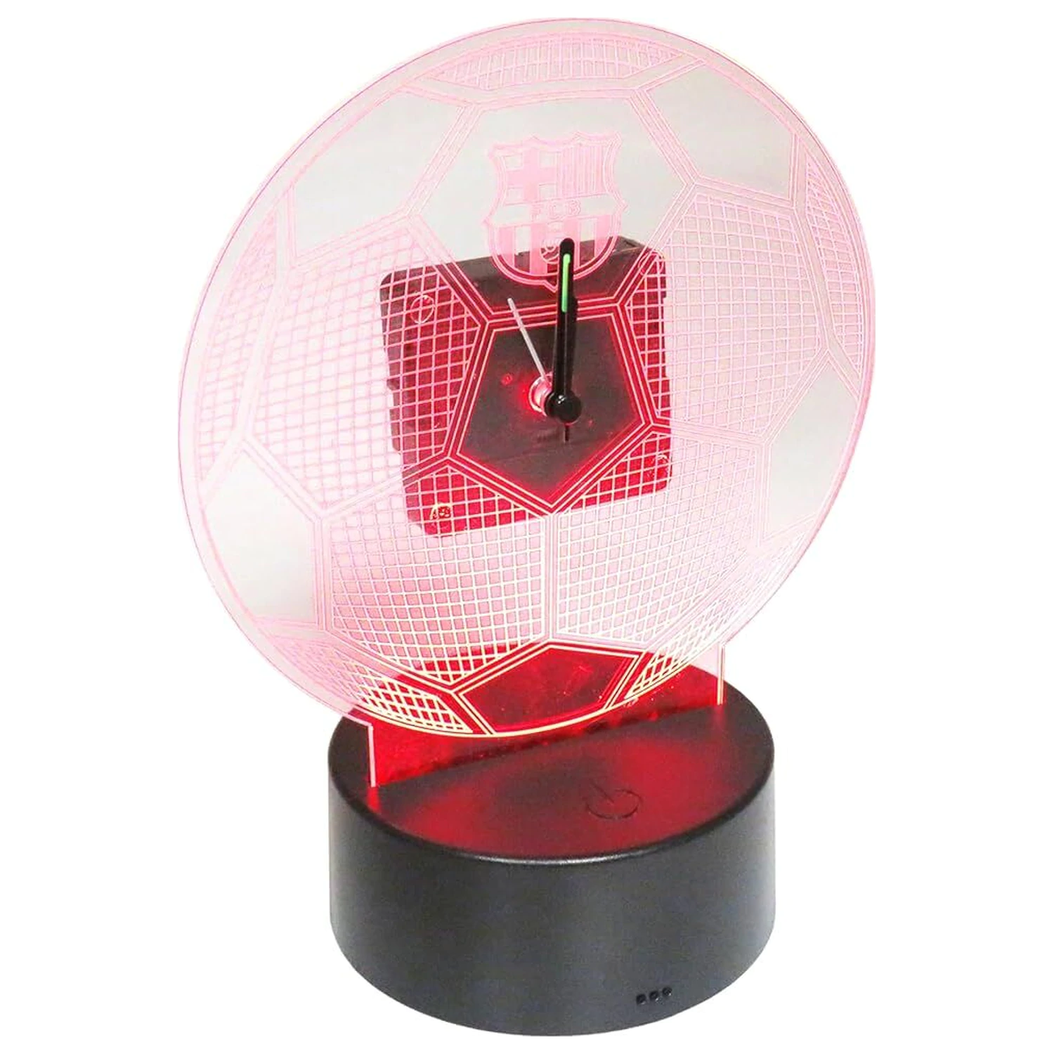 F.C. Barcelona LED methacrylate clock product photo