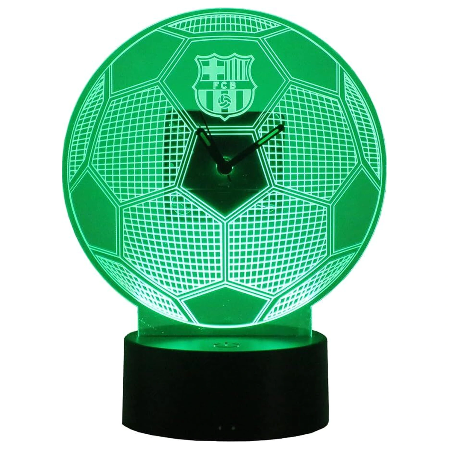 F.C. Barcelona LED methacrylate clock product photo
