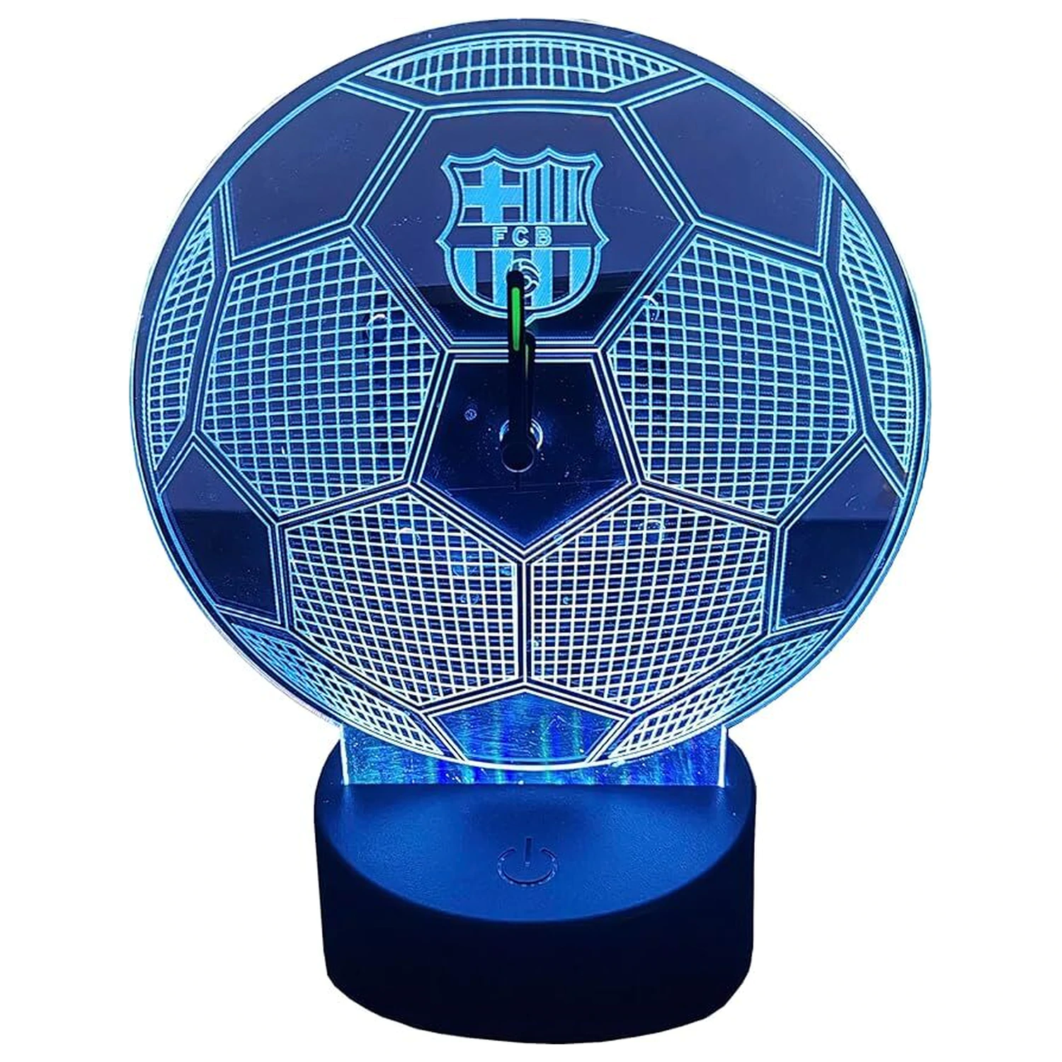 F.C. Barcelona LED methacrylate clock product photo