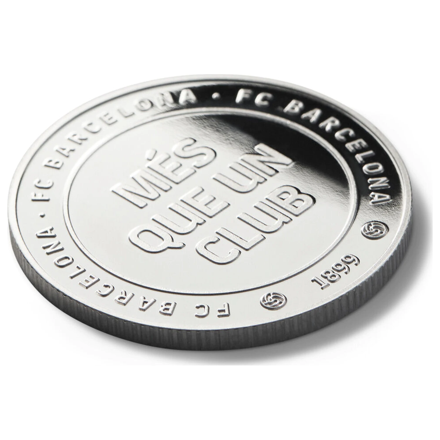 F.C. Barcelona Mes Que Un Club commemorative coin product photo