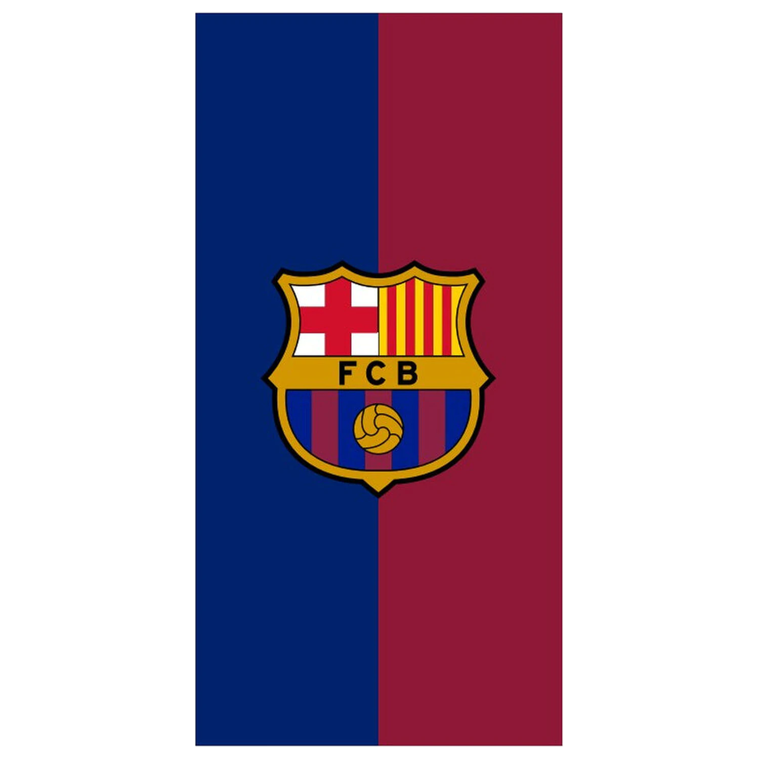 F.C Barcelona microfibre beach towel product photo