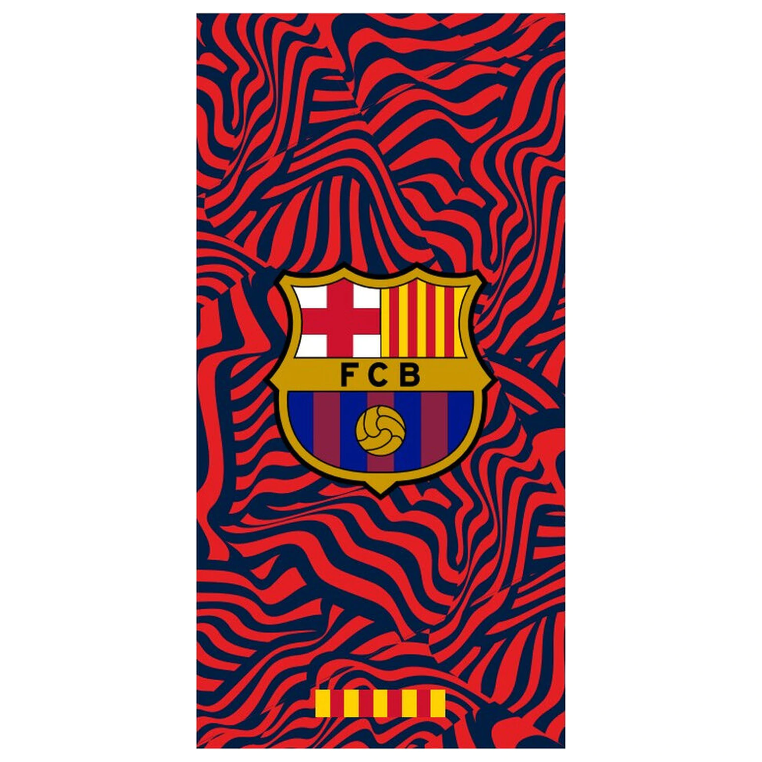 F.C Barcelona microfibre beach towel product photo