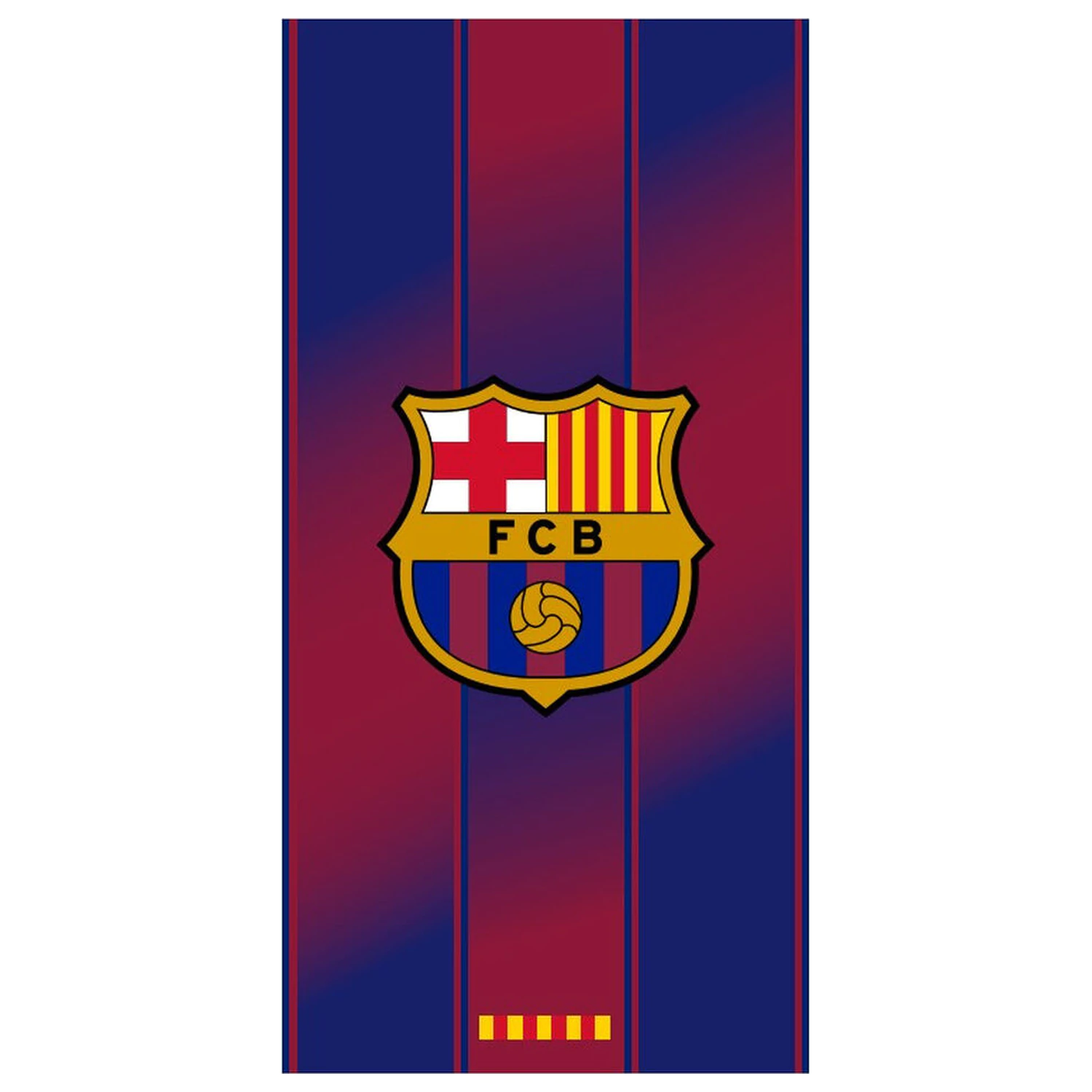 F.C Barcelona microfibre beach towel product photo