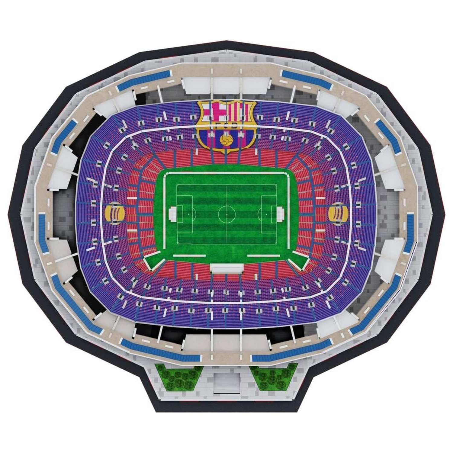 F.C. Barcelona New Spotify Camp Nou 3D Stadium puzzle product photo