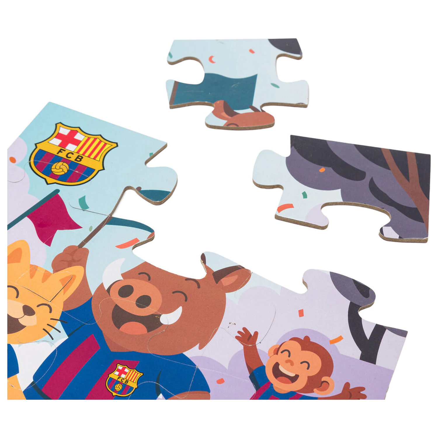 F.C. Barcelona puzzle 12pcs product photo