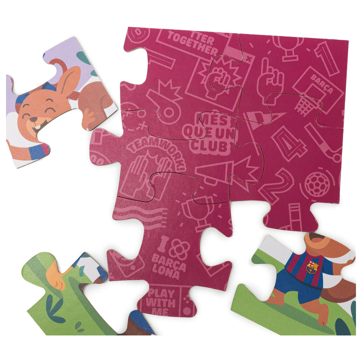F.C. Barcelona puzzle 12pcs product photo
