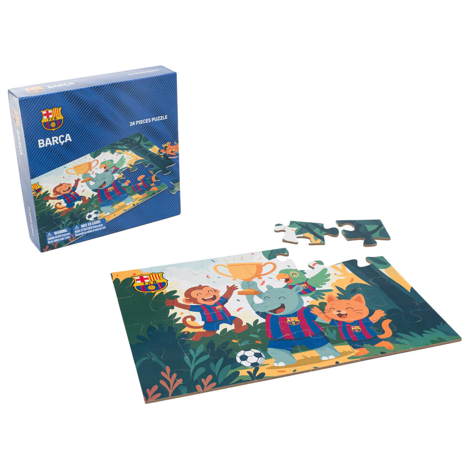 F.C. Barcelona puzzle 24pcs product photo