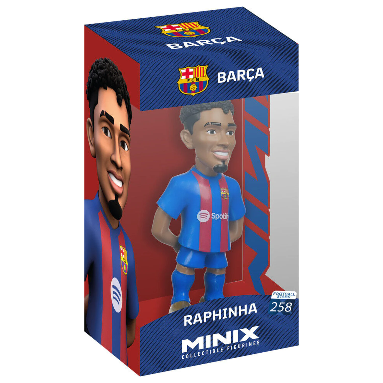 F.C. Barcelona Raphinha figure minix 12cm product photo
