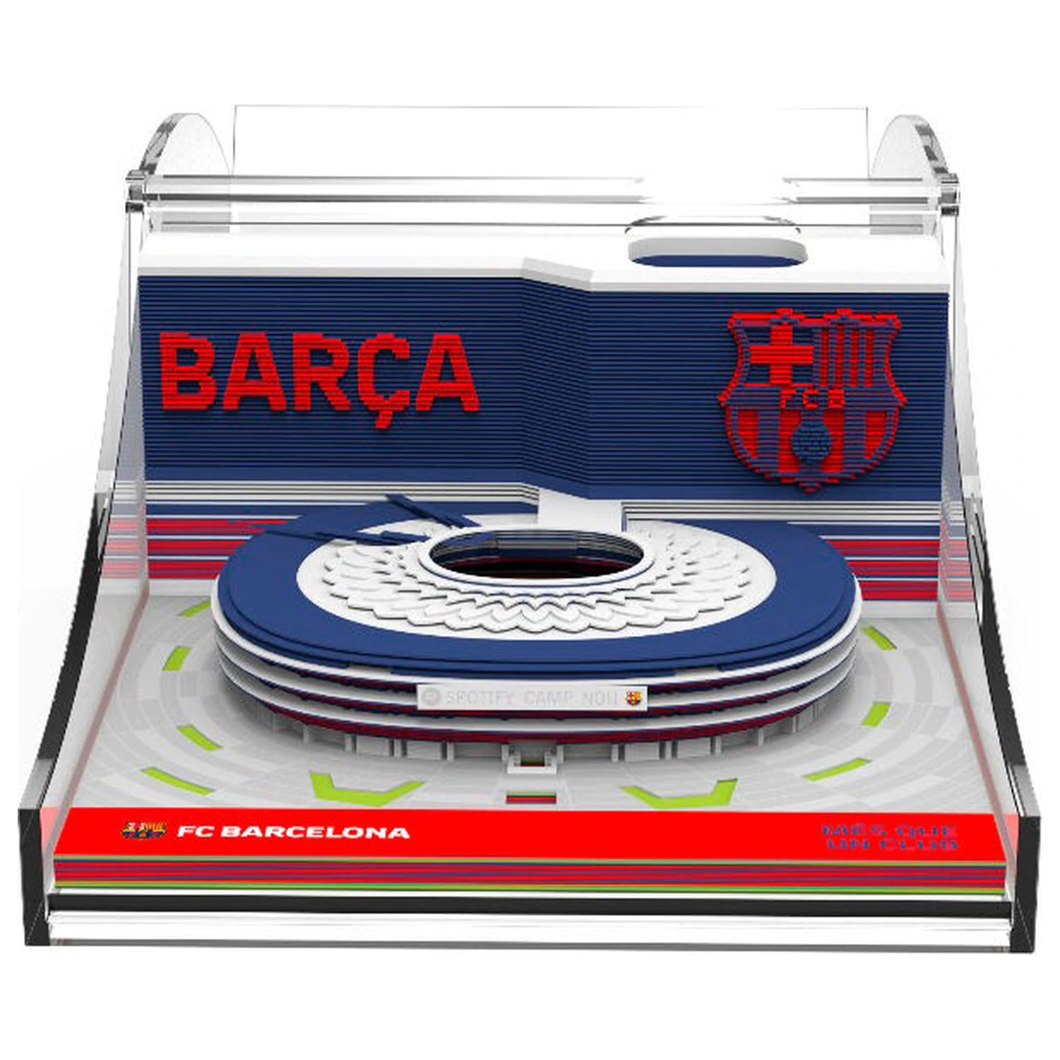 F.C. Barcelona Spotify Camp Nou 3D notebook product photo