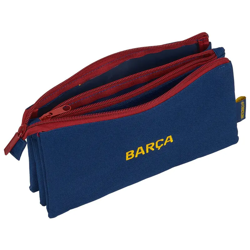 F.C. Barcelona triple pencil case product photo