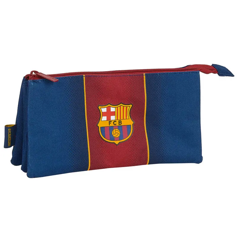 F.C. Barcelona triple pencil case product photo