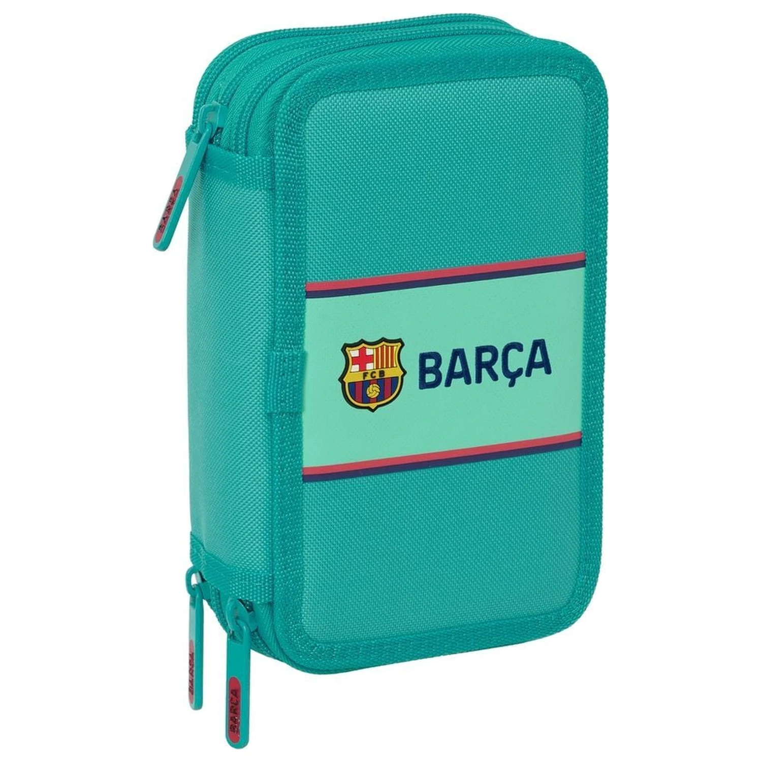 F.C. Barcelona triple pencil case 37pcs product photo