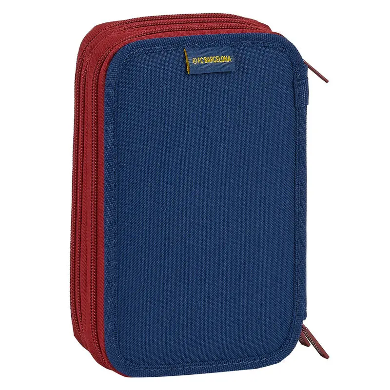 F.C. Barcelona triple pencil case 41pcs product photo