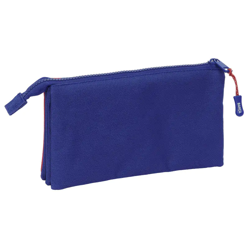 F.C Barcelona triple pencil case product photo
