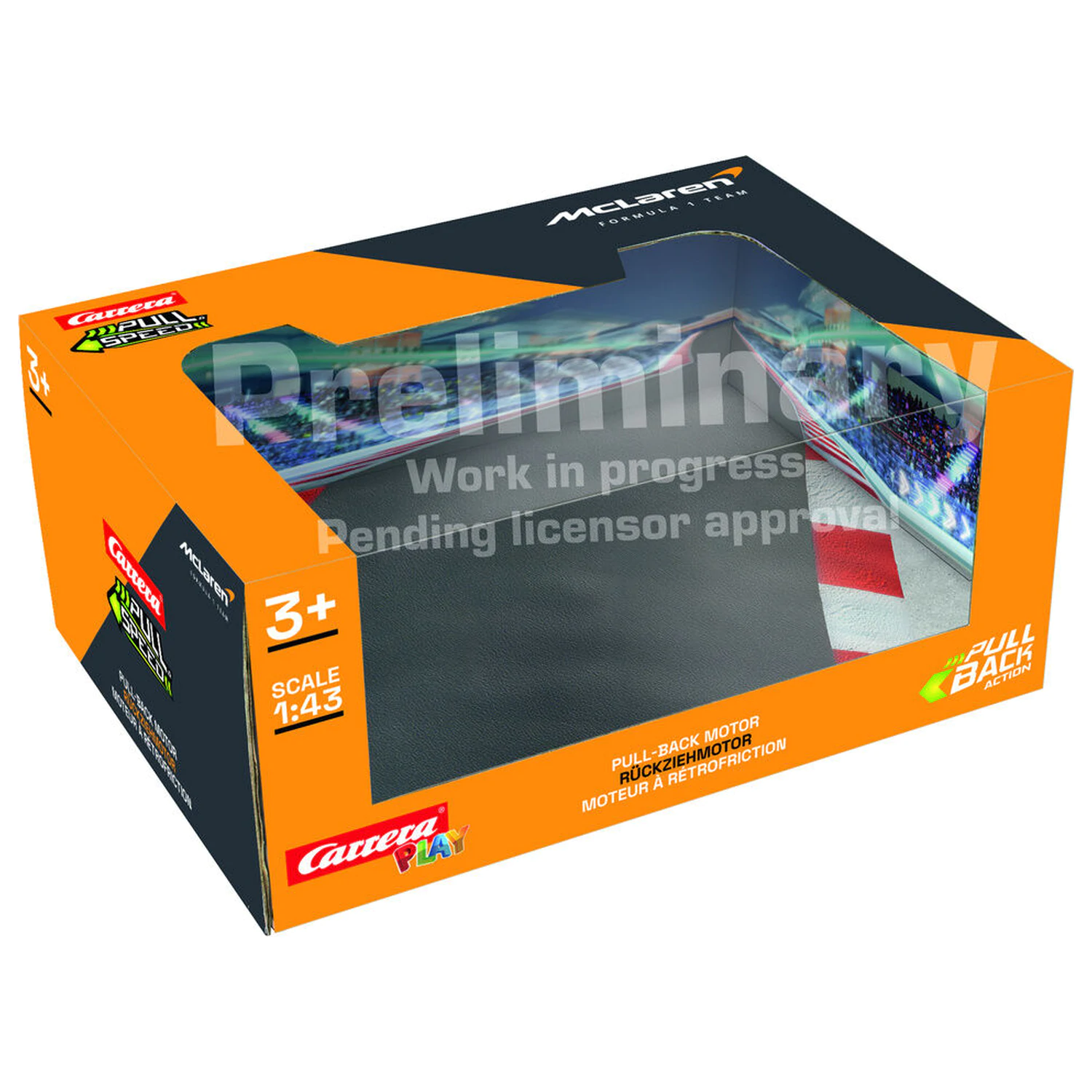 F1 McLaren Team Twinpack pack 2 cars pull back product photo