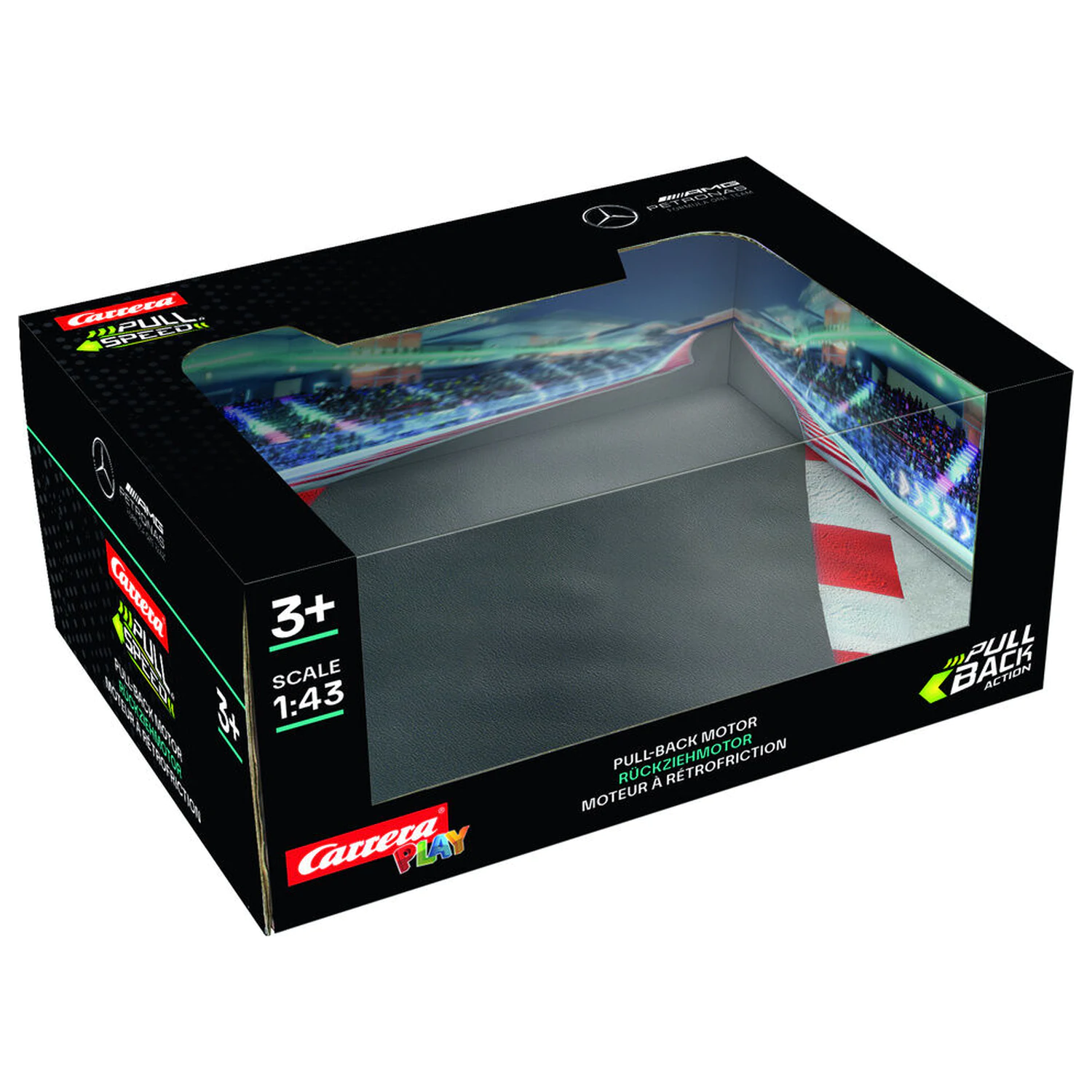 F1 Mercedes AMG Petronas Twinpack pack 2 cars pull back product photo