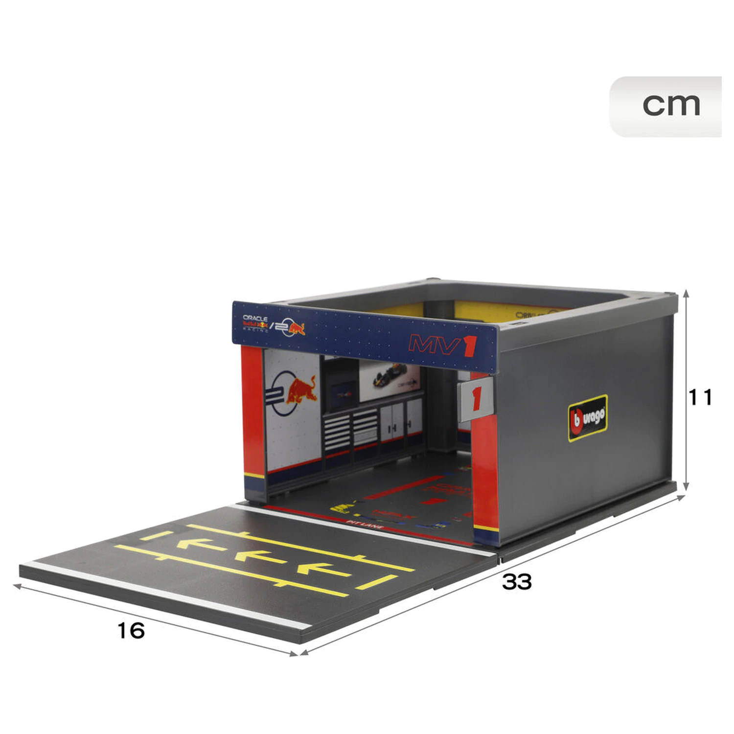 F1 Red Bull 2023 Box diorama product photo