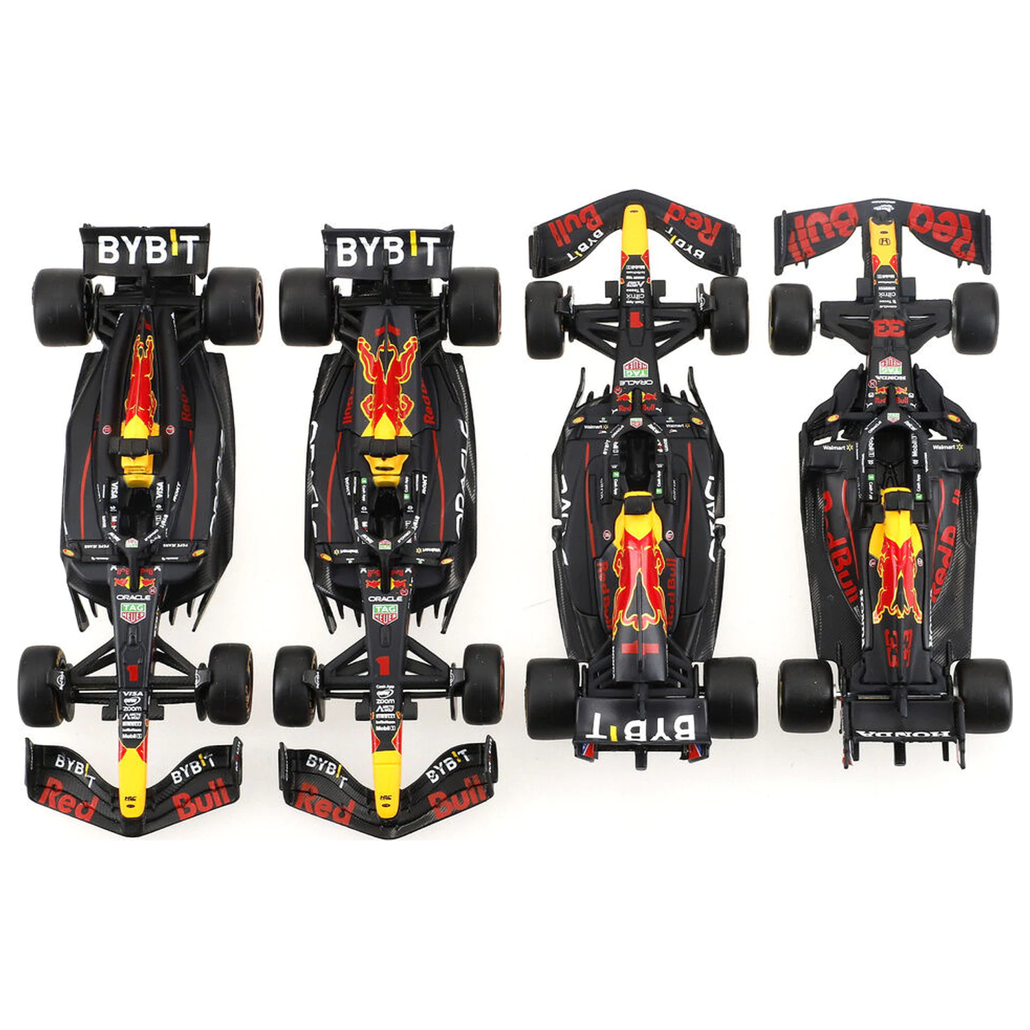 F1 Red Bull Championships metal pack 4 cars product photo