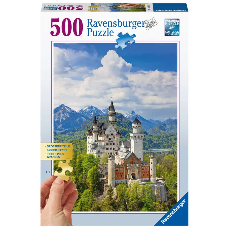 Fabulous castle puzzle 500pcs product photo