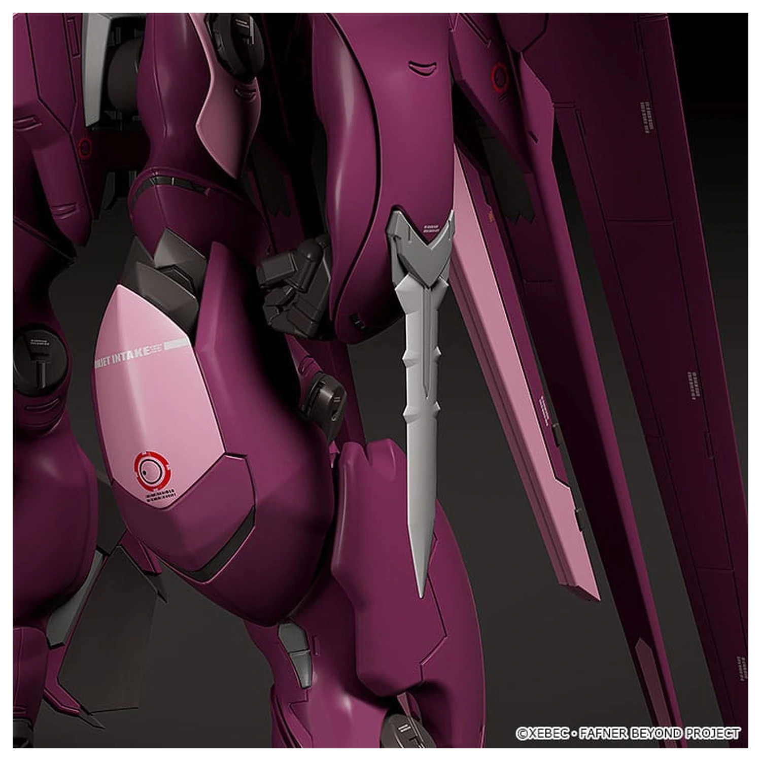 Fafner in the Azure The Beyond Moderoid Plastic Model Kit Fafner Mark Sieben Kai Azrael 19 cm   product photo