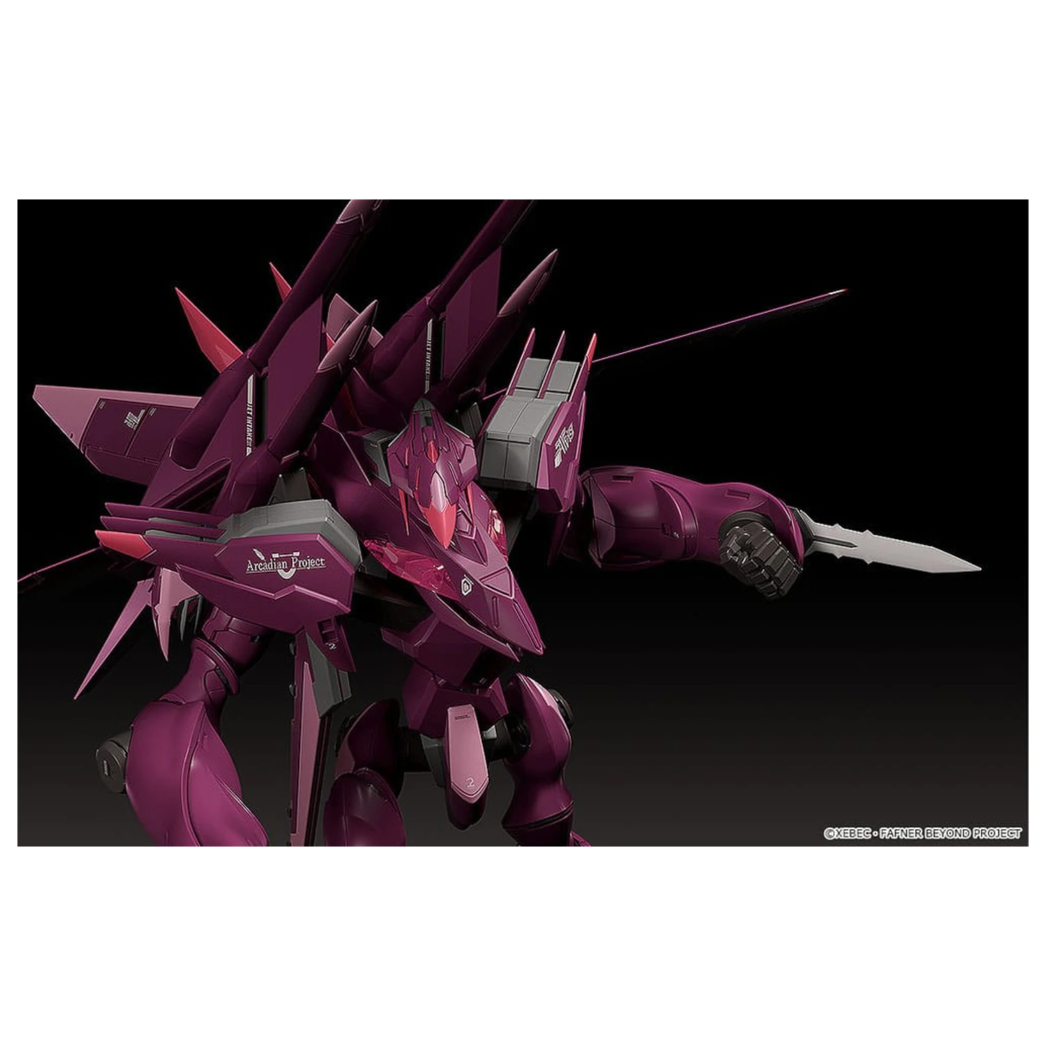 Fafner in the Azure The Beyond Moderoid Plastic Model Kit Fafner Mark Sieben Kai Azrael 19 cm   product photo