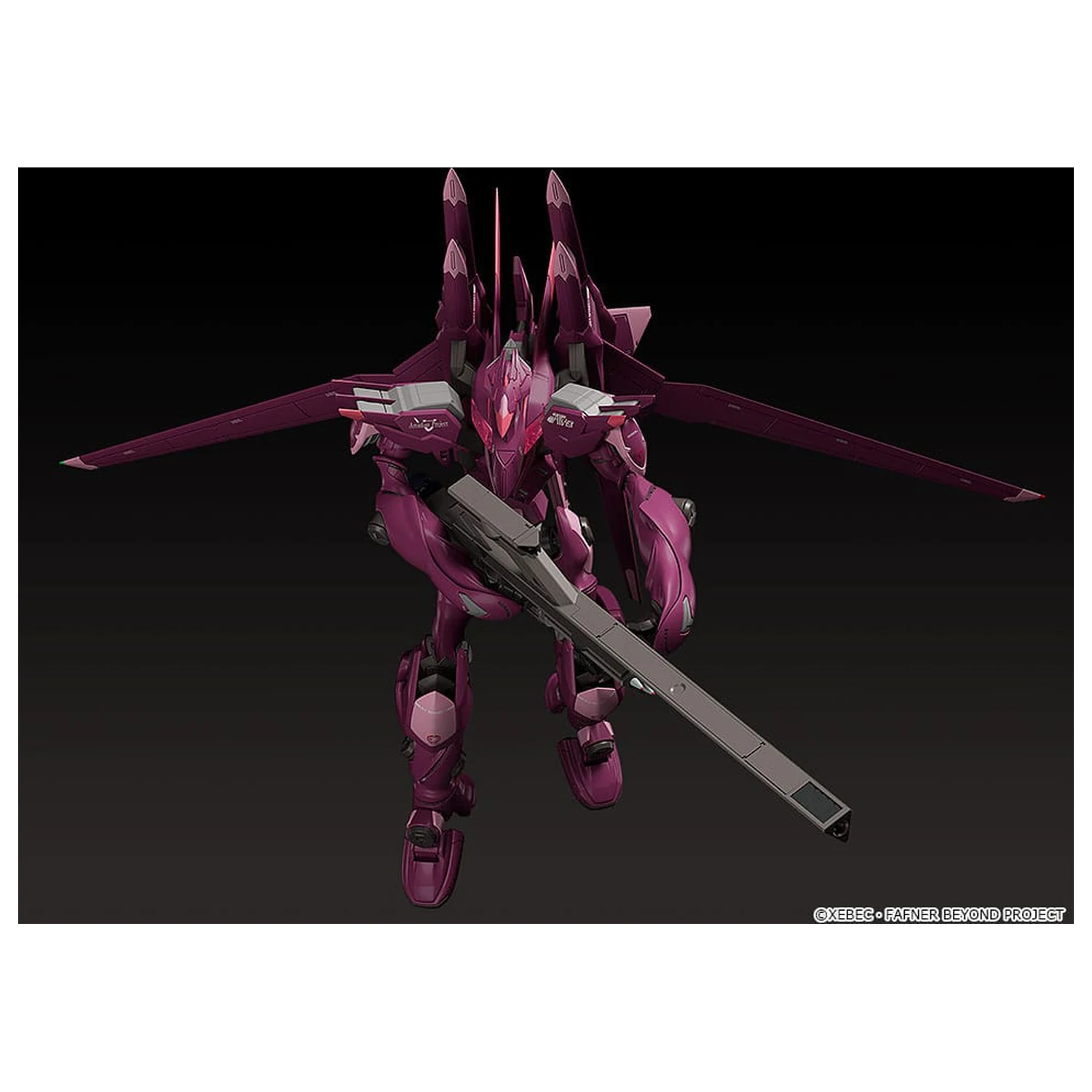 Fafner in the Azure The Beyond Moderoid Plastic Model Kit Fafner Mark Sieben Kai Azrael 19 cm   product photo