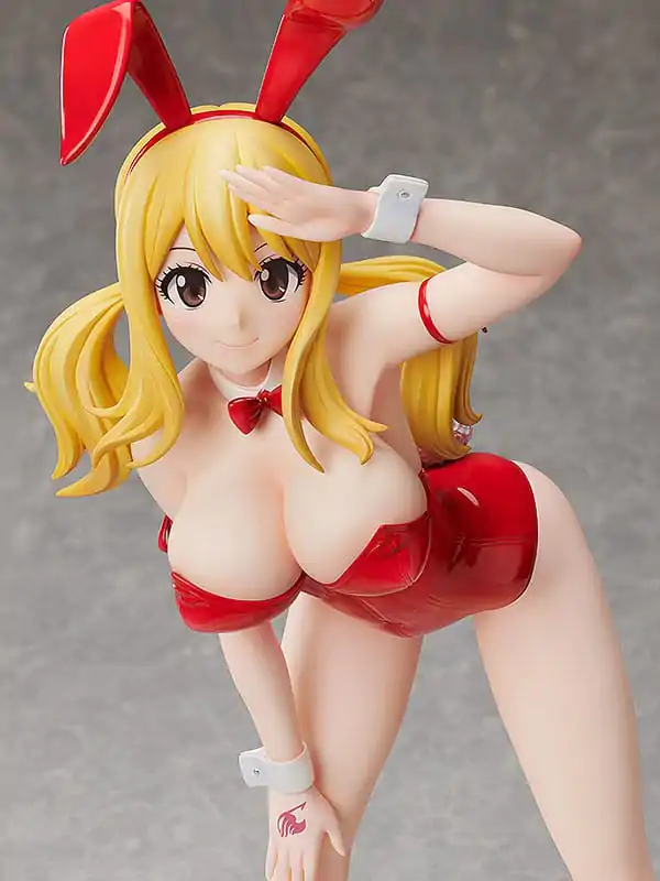 Fairy Tail PVC Statue 1/4 Lucy Heartfilia: Bare Leg Bunny Ver. 41 cm termékfotó