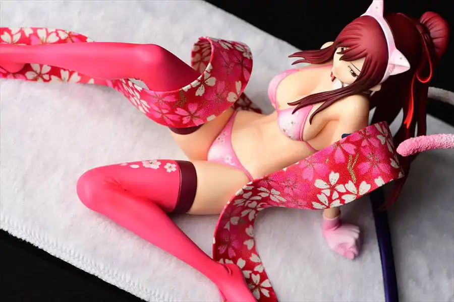 Fairy Tail Statue 1/6 Erza Scarlet - Cherry Blossom CAT Gravure_Style 13 cm termékfotó