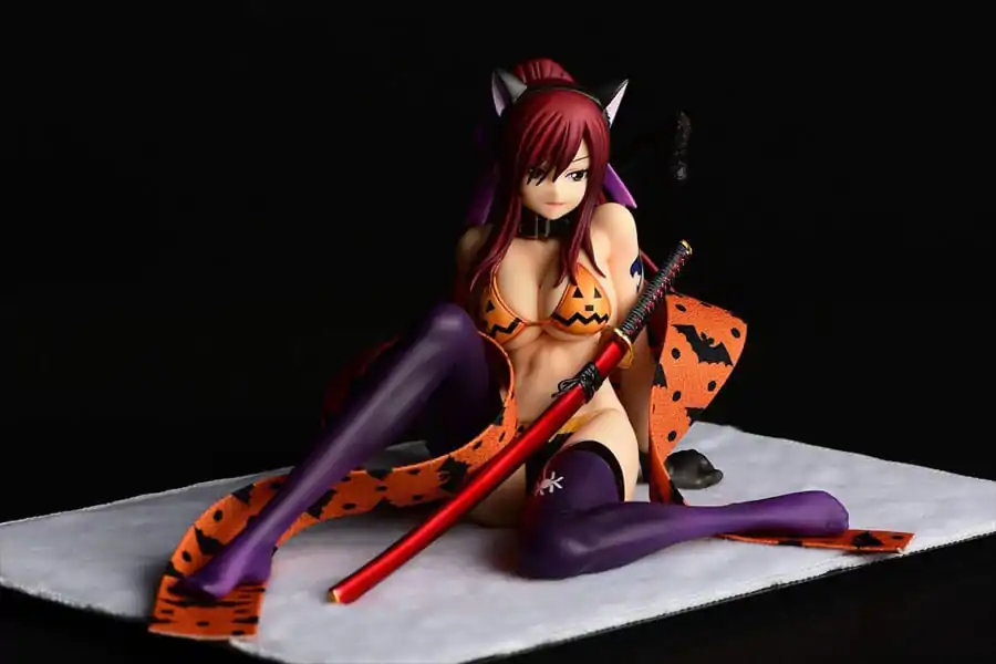 Fairy Tail Statue 1/6 Erza Scarlet - Halloween CAT Gravure_Style 13 cm termékfotó